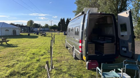 Hamish – 2 berth large campervan 2015 based on Mercedes Sprinter van