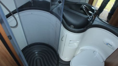 Adventurous and comfortable 2 person alcove camper