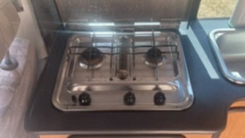 Volkswagen campervan met 4 slaapplaatsen uit 2005