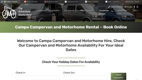Claudia – 4 berth VW Campa