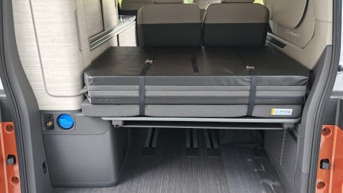 California – Volkswagen-Campingbus für 4 Personen ab 2026