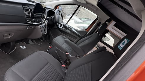 The Ginger Rambler – 4 berth Ford campervan from 2024