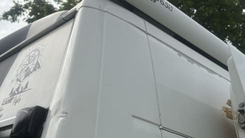 Aufgemotzter, cooler Citroën Jumper Van von 2007 für 2 Personen