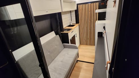 Onopvallende camper – 3p Volkswagen bus from 2020