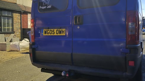 2 berth Peugeot campervan fully loaded 