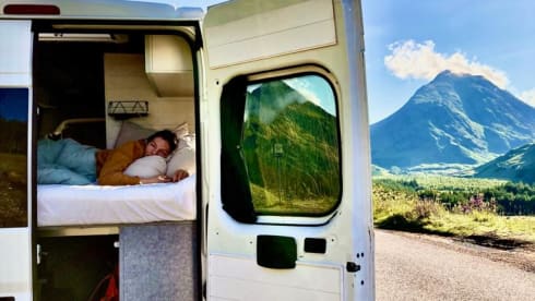 Glen – 2 berth Citroën Relay L3H2 converted campervan with shower/toilet N500CCO