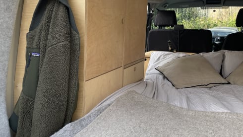 VW Canpervan con 2 posti letto - stile Scandi - 2018