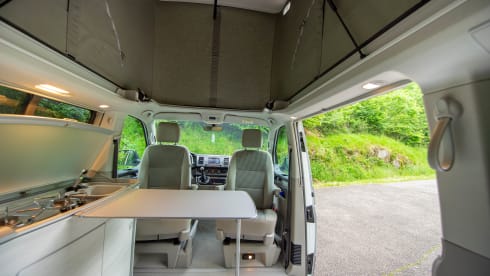 Van Volkswagen T6 4 personnes 