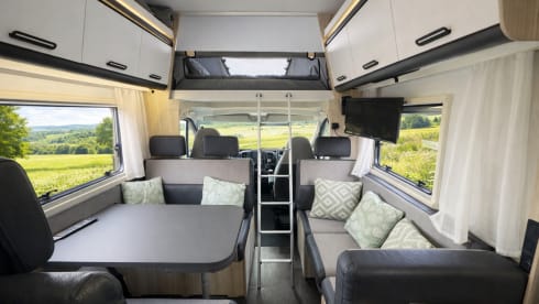 De Sunliving A70DK, super comfort – Genügend Platz für die ganze Familie!