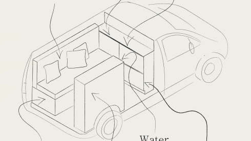 vanWoolly – Compact self-built camper bus