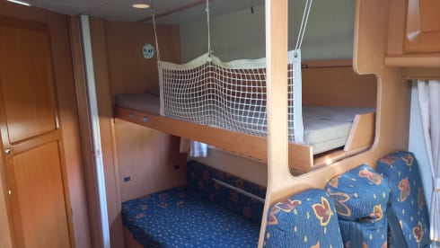 6p Adria Mobil alcove from 1999