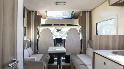 NWS – Kronos 590 2 Berth Smaller Motorhome Ideal for Couples and adventure 