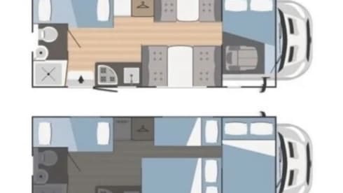 Rimor  – Very neat and beautiful 4-7 camper