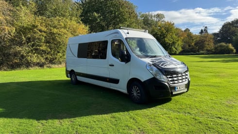 Ronnie  – Renault Master Campervan - Sleeps 5 with optional lean-to inflatable tent