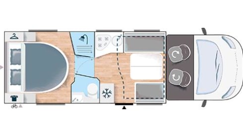 Chausson 768 – Luxury, atmosphere and automatic!