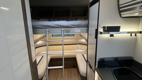 Adventure – 4 berth Roller Team semi-integrated from 2024