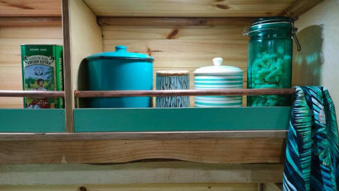 Little Nics  – 2 Berth Solar powered cozy campervan with awning 