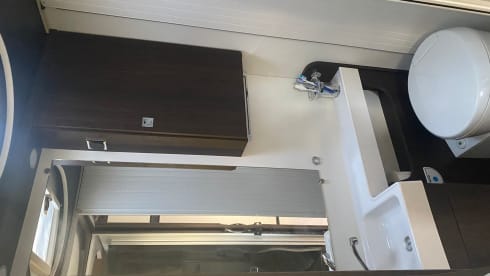 Mobile home with lots of storage space