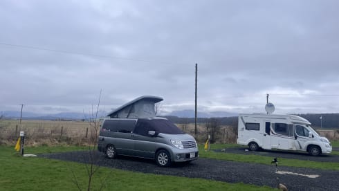 Ellie  – 4 berth Nissan campervan from 2006