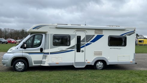Matilda – Beautiful 4 berth 4 belt Bailey Approach 745 SE 