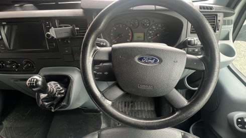 Frankie – 2 berth Ford 2012 converted campervan