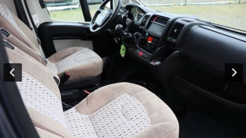 5⭐️campers  – 4 berth Fiat hoppy 2016 