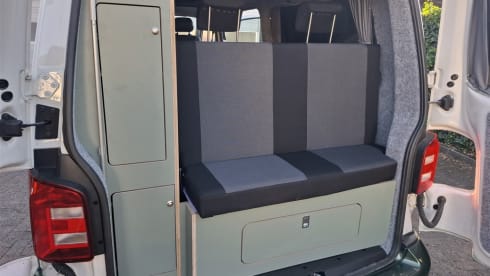 2-seater Volkswagen bus from 2016