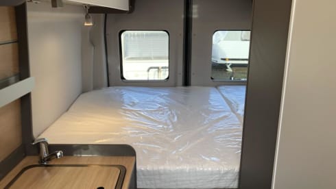 Nieuwe Camperbus Grey Matter – FORD LMC Innovan 590 camper van from 2024 Gray Matter