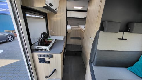 Sun Living S70sl – New and chic camper with single beds of 2.10, fully equipped