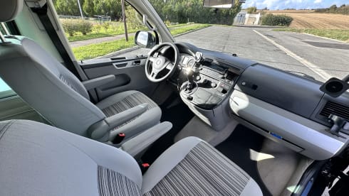 le cantalou  – Vermietung VW T5 Kalifornien Familie