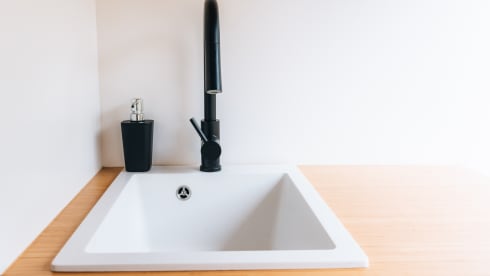 Luxurious campervan with stylish interior