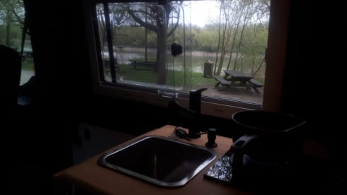 Comfortable camper van