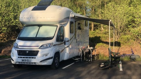 6 berth Fiat alcove from 2019