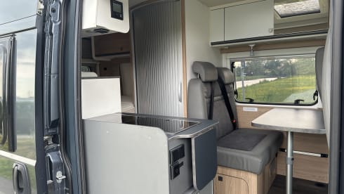 Laika – Tough and luxurious, as good as new Fiat Ducato camper bus!