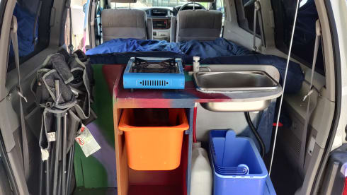 Panther – 2 berth camper, very easy and fun to drive - insurance included.