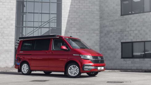 BV70YDO VW CALIFORNIA CAMPER RENTAL, SUPER HIGH SPEC INC BIKE RACK 