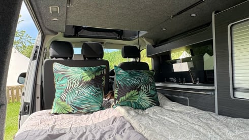 Sylvie – Wonderful VW T6 Camper with Poptop and Newly Fitted Interior!