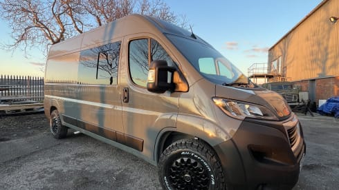 4 berth Peugeot campervan from 2023