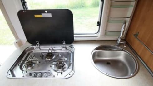 Hymmie – 4 person Hymer integrated from 2007 (air conditioning)