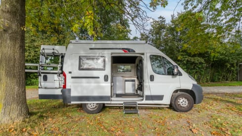 Peugeot Boxer L1H2 bus camper, perfect for a quick getaway.
