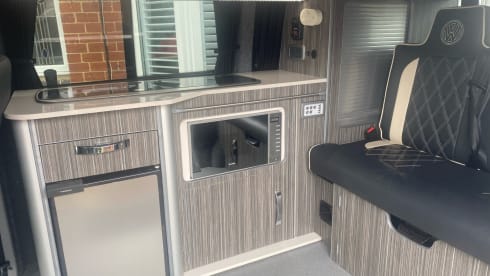 4 berth Volkswagen T5.1 campervan 2014