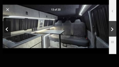 4 berth Volkswagen campervan from 2020