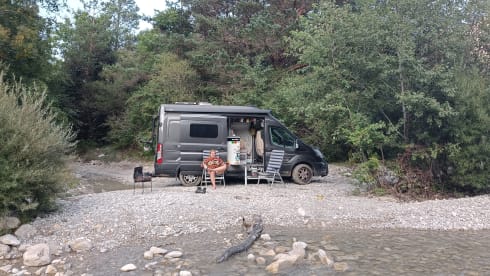 Ford-Campervan mit 2 Sitzen ab 2024