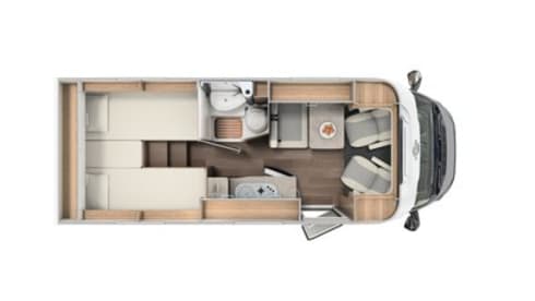 Vannie – From 2022!! - Brand new 2-person camper - Carado V337  