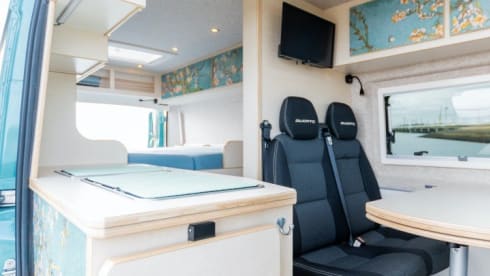 Bloesem – 4p Fiat bus uit 2022