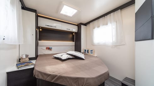 Spike – RollerTeam Zefiro 696 Manual 2023 luxury 4 berth motorhome. Known as Spike