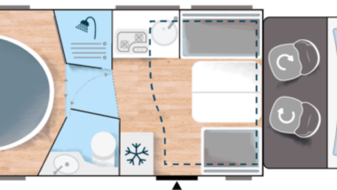 4 berth Chausson semi-integrated from 2025