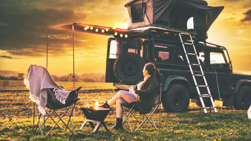 Ben Nevis – 4 berth Defender 110 Campervan 