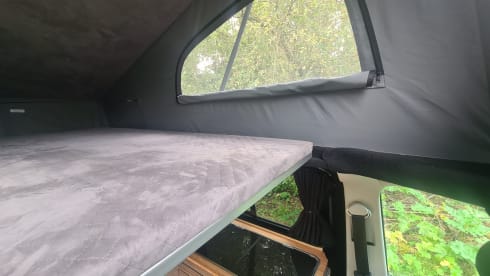 VW Transporter with luxurious interior and 