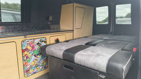 2 berth Volkswagen campervan from 2006